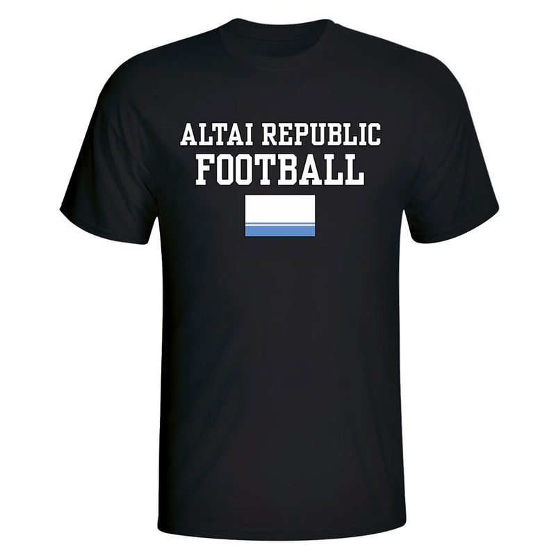 Altai Republic Football T-Shirt - Black