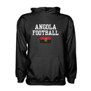 Angola Football Hoodie - Black