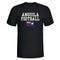 Anguila Football T-Shirt - Black