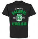 Atletico Nacional Established T-Shirt - Black - Terrace Gear