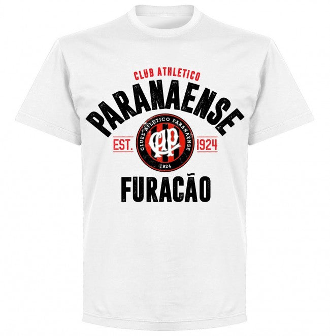 Atletico Paranaense Established T-Shirt - White - Terrace Gear