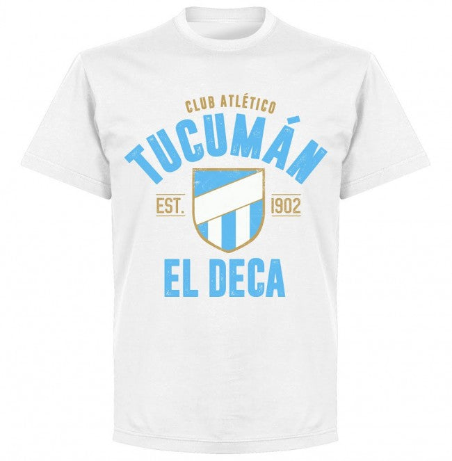 Atletico Tucuman Established T-Shirt - White - Terrace Gear