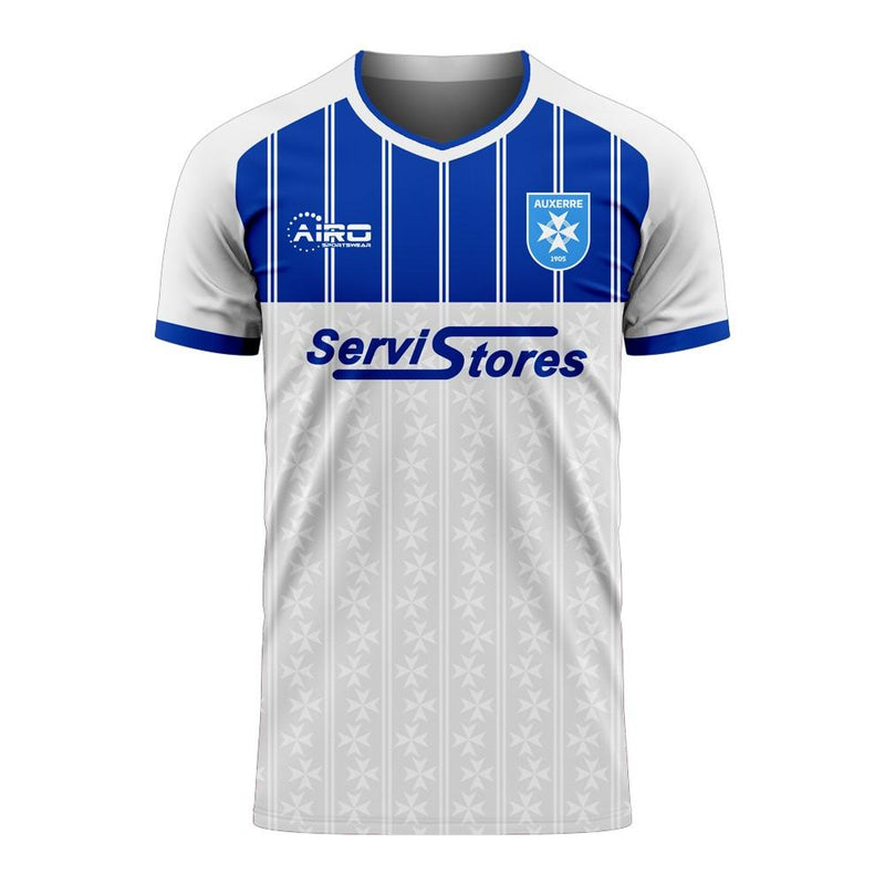 Auxerre 2020-2021 Home Concept Football Kit (Airo) - Kids
