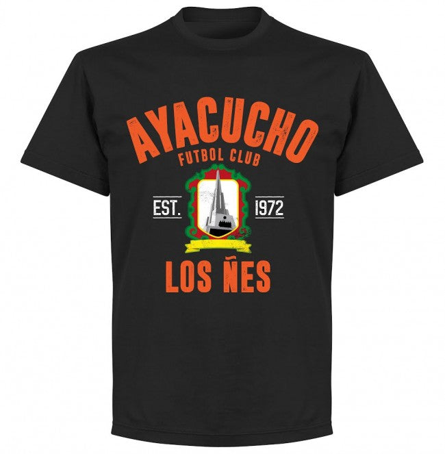 Ayacucho Established T-Shirt - Black - Terrace Gear