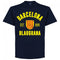 Barcelona Established T-Shirt - Navy