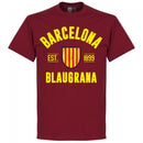 Barcelona Established T-Shirt - Red