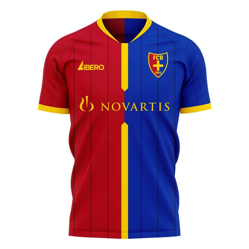 FC Basel 2020-2021 Home Concept Football Kit (Libero) - Adult Long Sleeve