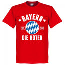 Bayern Established T-Shirt - Red - Terrace Gear