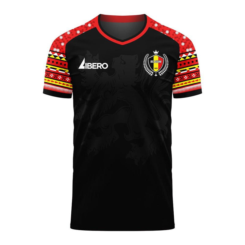 Belgium 2020-2021 Away Concept Football Kit (Libero) (COURTOIS 1)