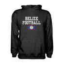 Belize Football Hoodie - Black