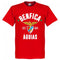 Benfica Established T-Shirt - Red - Terrace Gear