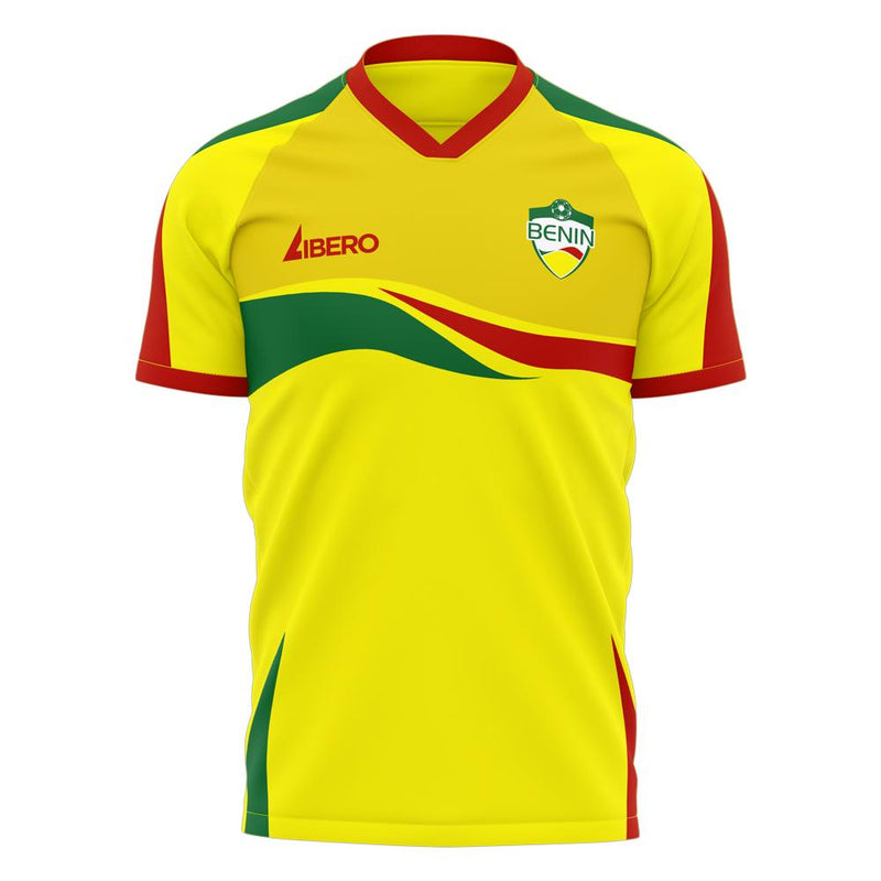 Benin 2021-2022 Home Concept Football Kit (Libero) - Kids (Long Sleeve)
