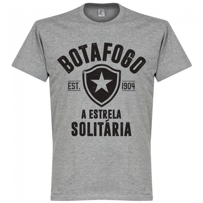 Botafogo Established T-Shirt - Grey - Terrace Gear