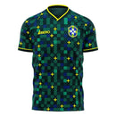 Brazil 2021-2022 Third Concept Football Kit (Libero) (ZICO 10)