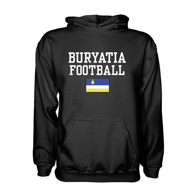 Buryatia Football Hoodie - Black