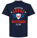 CD Jorge Wilstermann Established T-Shirt - Navy - Terrace Gear