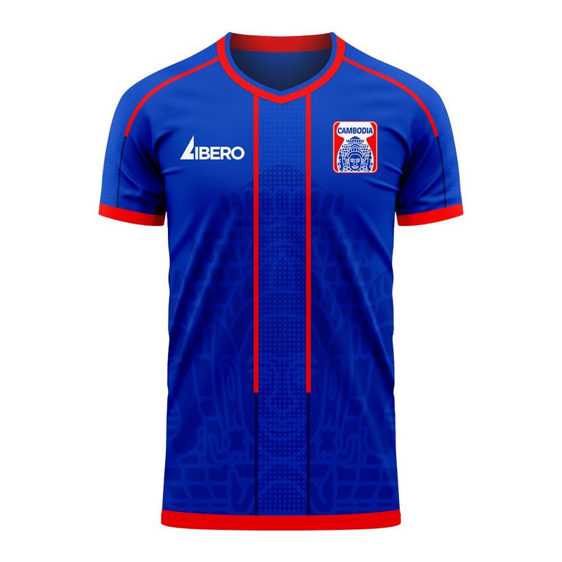 Cambodia 2020-2021 Home Concept Football Kit (Libero) - Adult Long Sleeve
