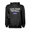 Cape Verde Football Hoodie - Black