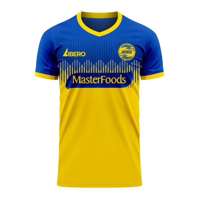 Central Coast Mariners 2020-2021 Home Concept Football Kit (Libero) - Little Boys
