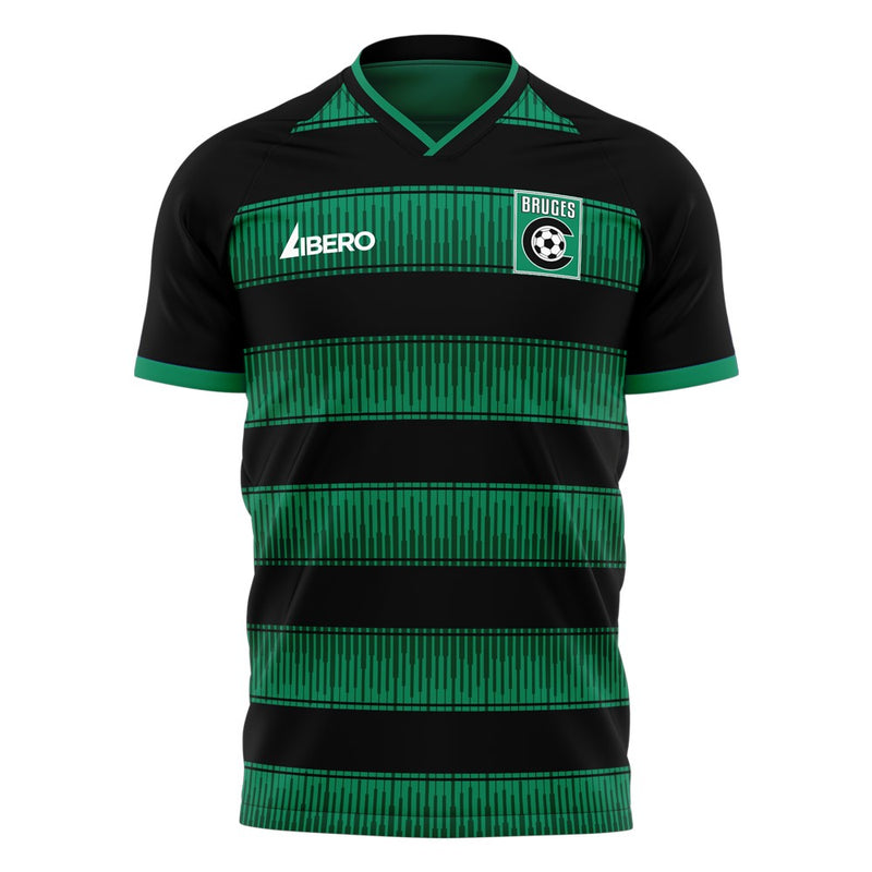 Cercle Brugge 2022-2023 Home Concept Football Kit (Libero)