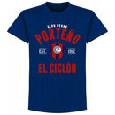 Cerro Porteno Established T-Shirt - Ultramarine - Terrace Gear