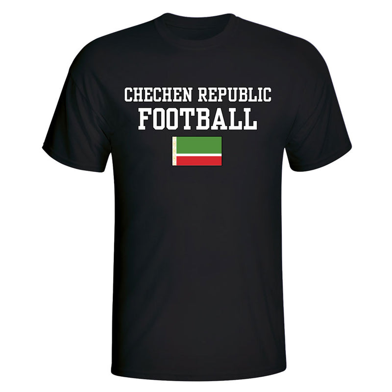 Chechen Republic Football T-Shirt - Black