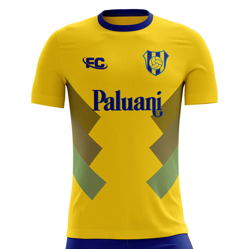 Chievo Verona 2020-2021 Home Concept Football Kit - Terrace Gear