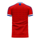 Chile 2020-2021 Home Concept Football Kit (Viper) (VIDAL 8)