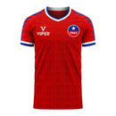 Chile 2020-2021 Home Concept Football Kit (Viper) (ZAMORANO 9)