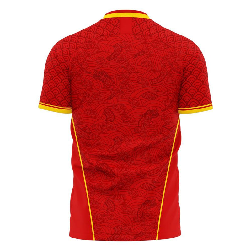 China 2020-2021 Home Concept Football Kit (Libero) - Kids