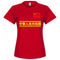 China Team Womens T-Shirt - Red