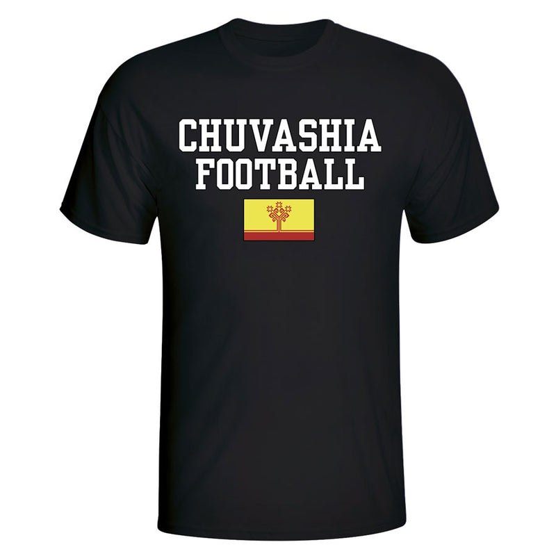 Chuvasia Football T-Shirt - Black