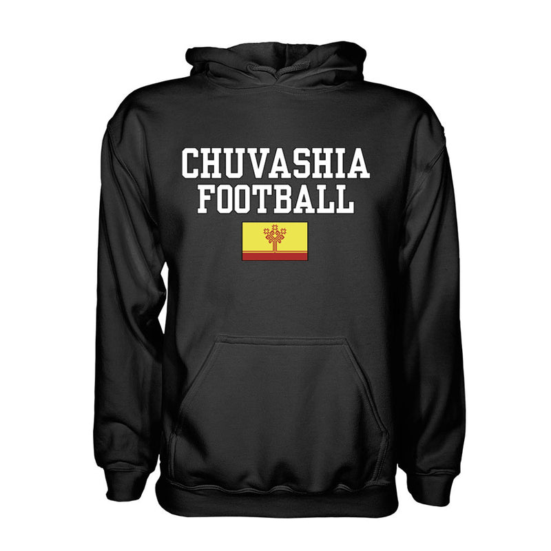 Chuvashia Football Hoodie - Black
