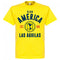 Club America Established T-Shirt - Yellow - Terrace Gear