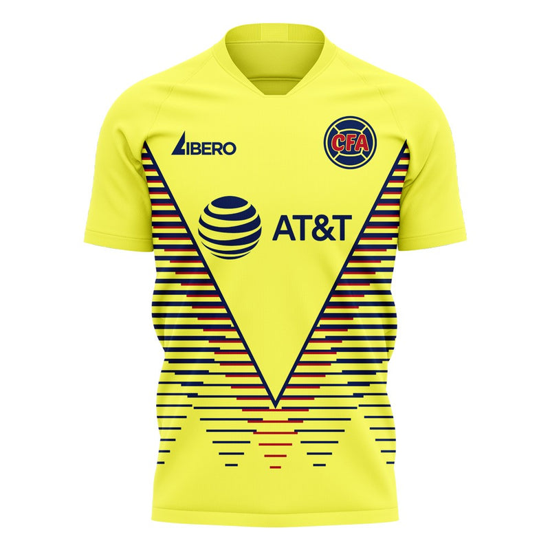 Club America 2022-2023 Home Concept Football Kit (Libero)