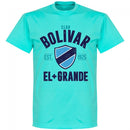 Club Bolivar Established T-Shirt - Atoll Blue - Terrace Gear