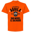 Club Deportivo Aguila Established T-shirt - Orange - Terrace Gear