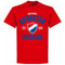 Club Nacional Established T-Shirt - Red - Terrace Gear