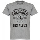 Colo Colo Established T-Shirt - Grey - Terrace Gear