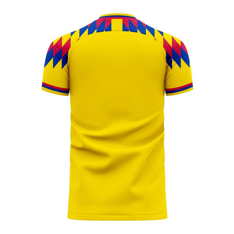 Colombia 2020-2021 Home Concept Football Kit (Libero) (ASPRILLA 11)
