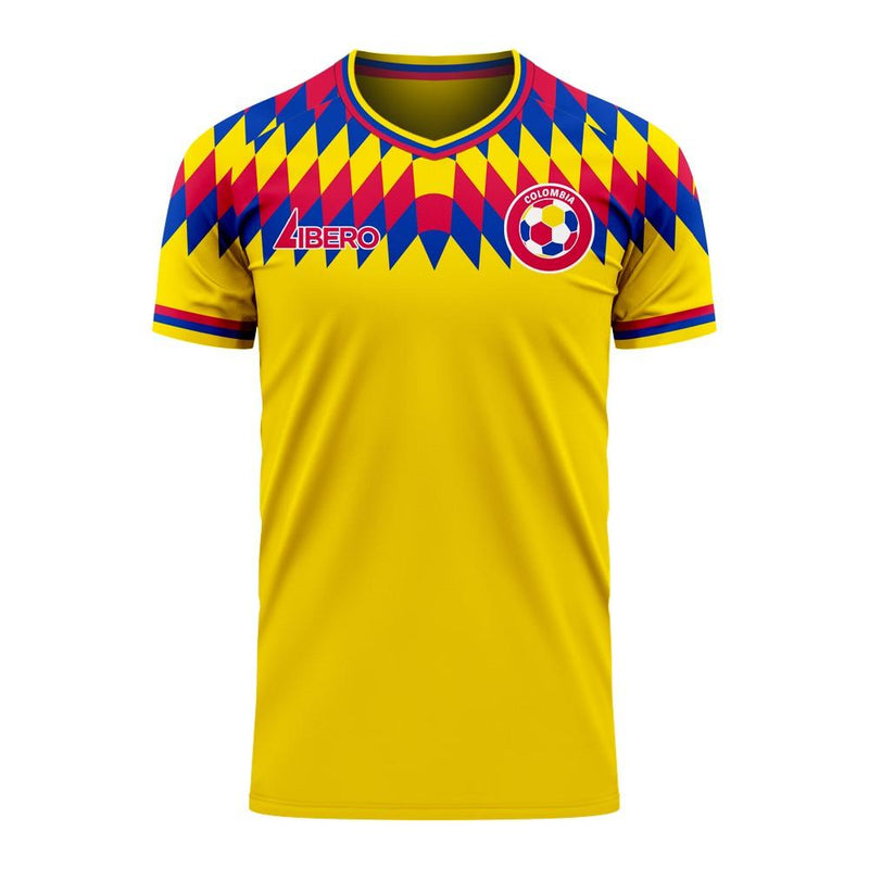 Colombia 2020-2021 Home Concept Football Kit (Libero) (CUADRADO 11)
