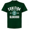 Coritiba Established T-Shirt - Bottle Green - Terrace Gear