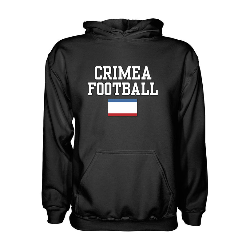 Crimea Football Hoodie - Black