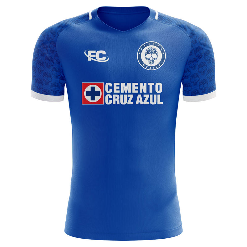 Cruz Azul 2020-2021 Home Concept Football Kit - Terrace Gear