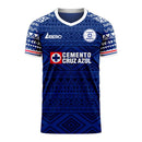 Cruz Azul 2020-2021 Home Concept Football Kit (Libero) - Adult Long Sleeve
