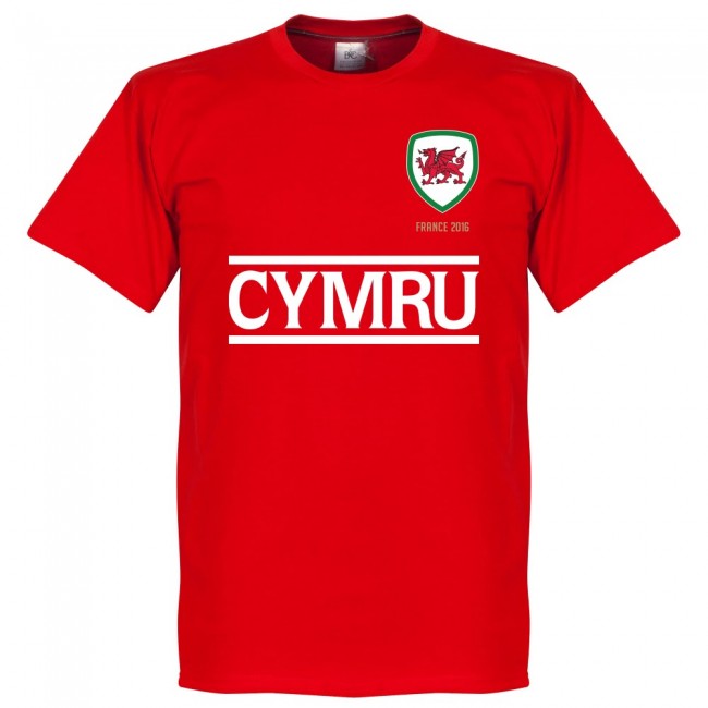 Cymru Team T-shirt - Red