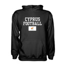 Cyprus Football Hoodie - Black