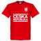 Czech Republic Team T-Shirt - Red