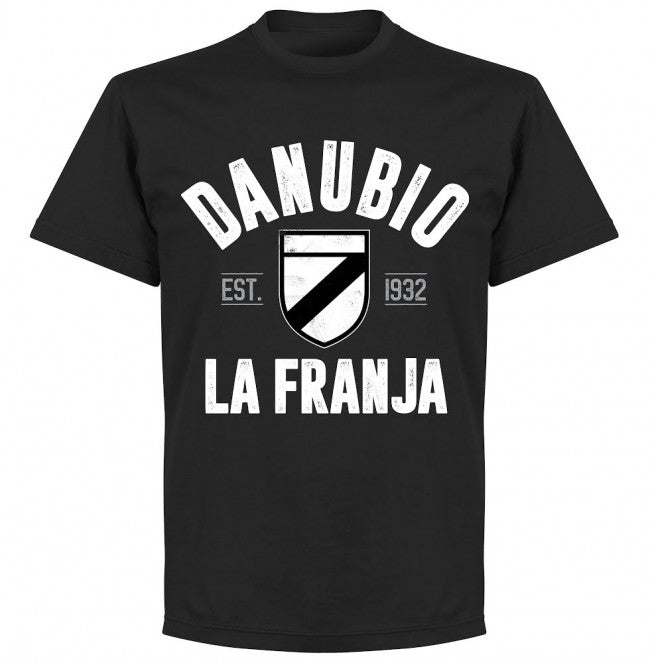 Danubio Established T-shirt - Black - Terrace Gear