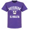 Defensor Sporting Established T-shirt - Purple - Terrace Gear